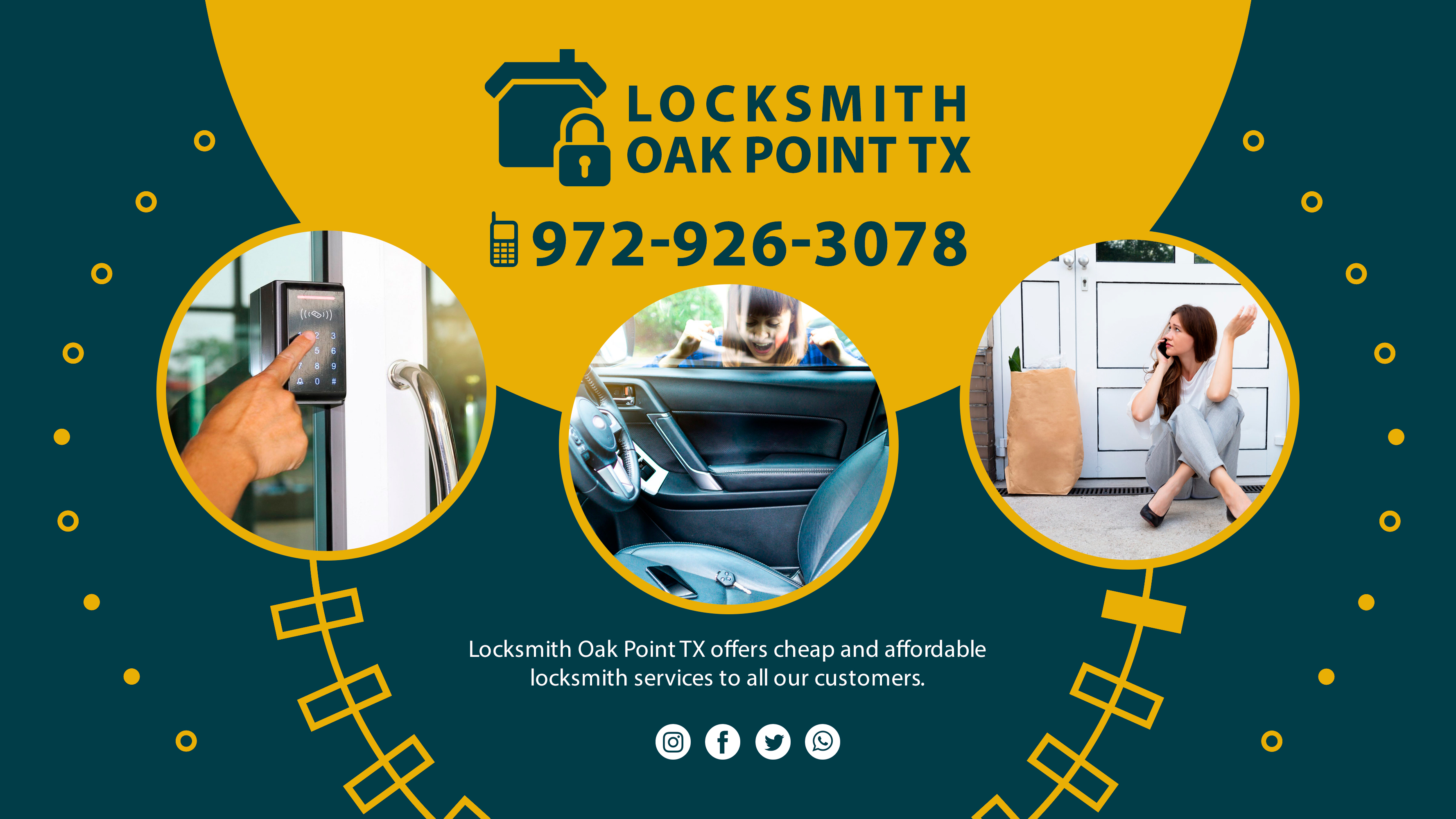 Locksmith Oak Point TX - Best Locks and Keys Service