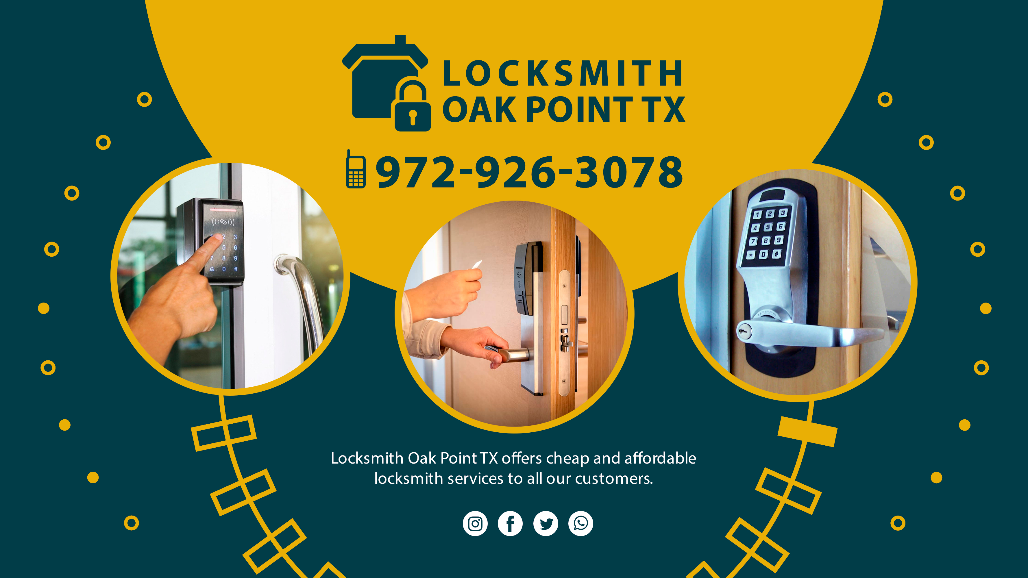 Locksmith Oak Point TX - Best Locks and Keys Service